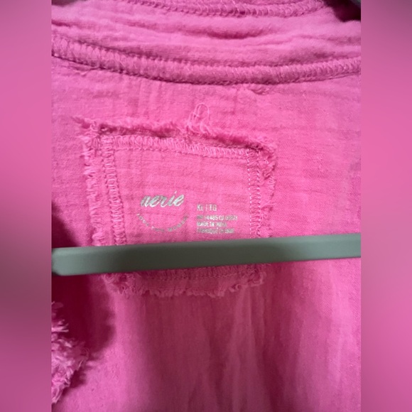 Aerie pink pool to party cover up - Picture 2 of 3